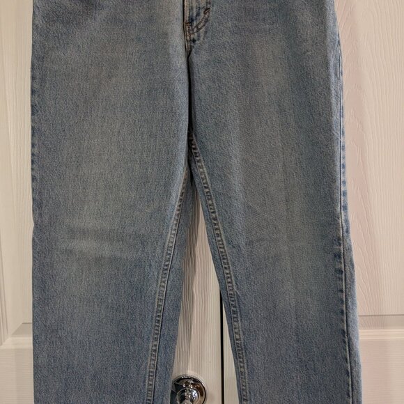Vintage Gap Easy Fit Men's Jeans, Light Wash, Early 1990s, 34" Waist 32" Inseam - Picture 5 of 14